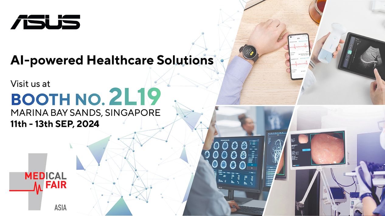 ASUS Showcases AI-Powered Healthcare Solutions at Medical Fair Asia 2024